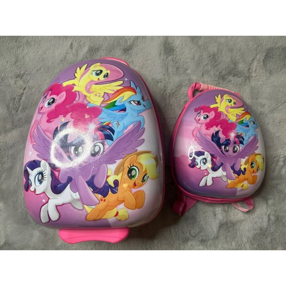 Heys America My Little Pony Hardside Wheeled Luggage Set RARE